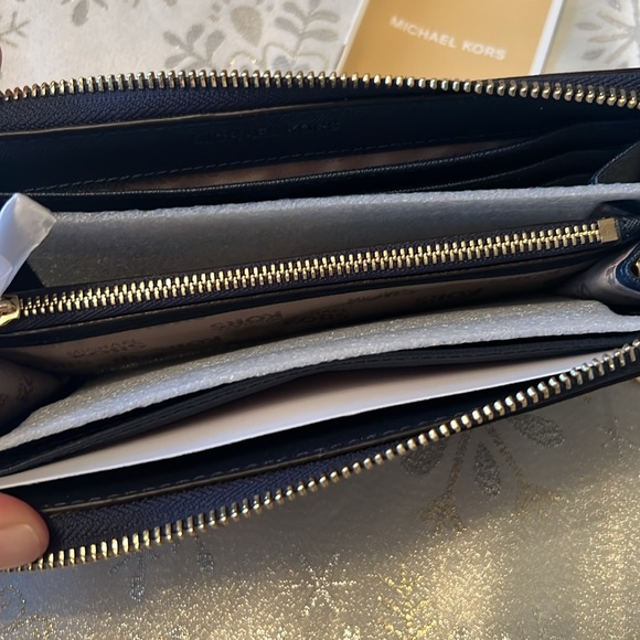 MICHAEL Michael Kors Navy Wallet - Picture 3 of 10